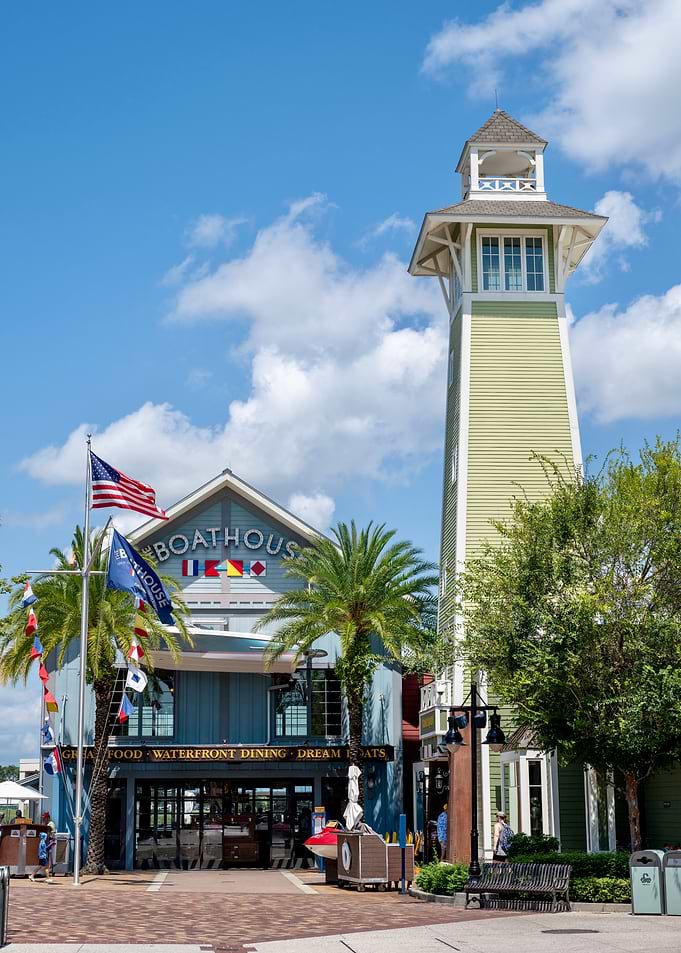 The Boathouse Restaurant and Lighthouse Tower