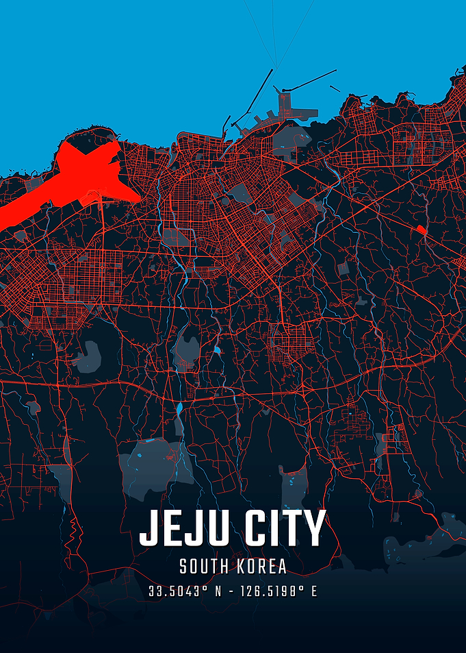 Jeju City Map