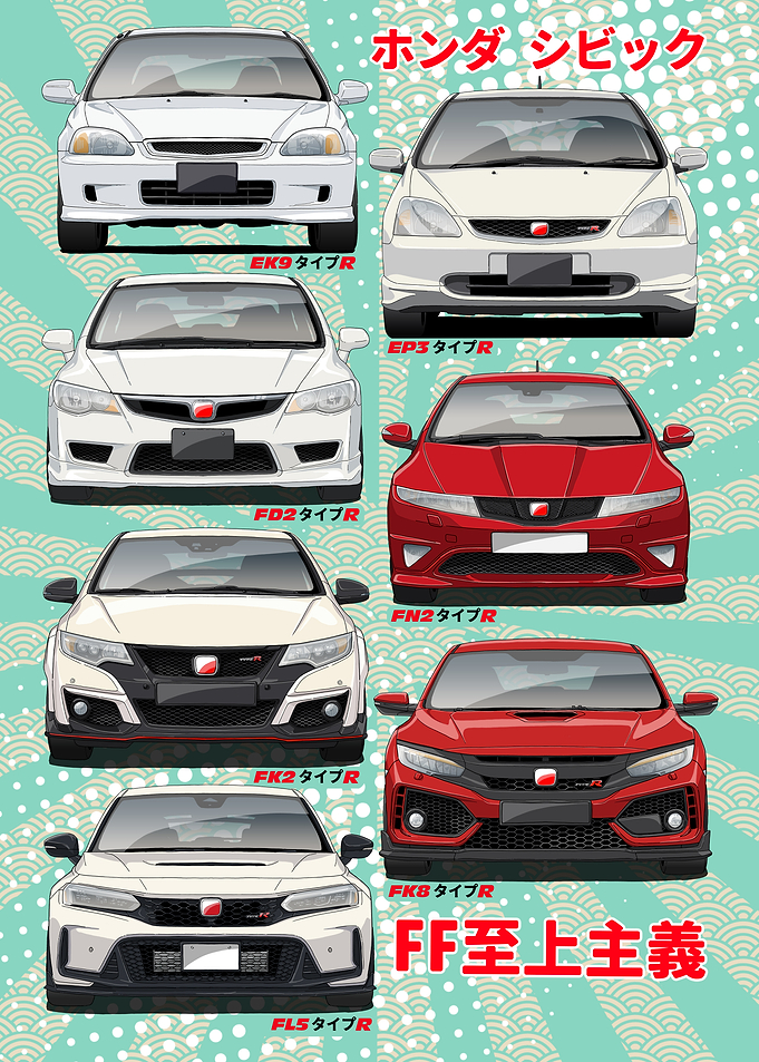 Civic Type R Generations