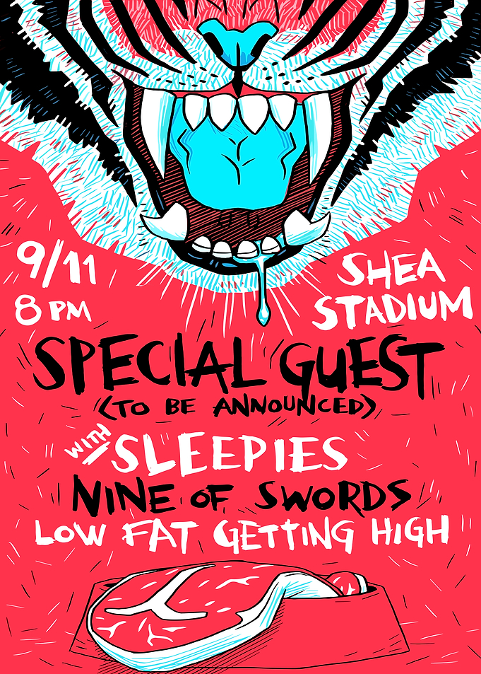 Tiger Mouth Concert Poster