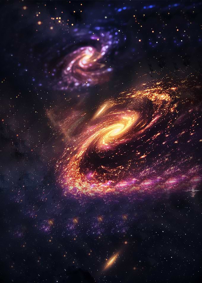 Galactic Spiral Nebulae