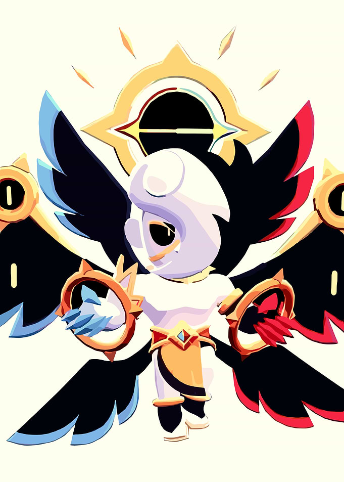 Angel with Brawl stars