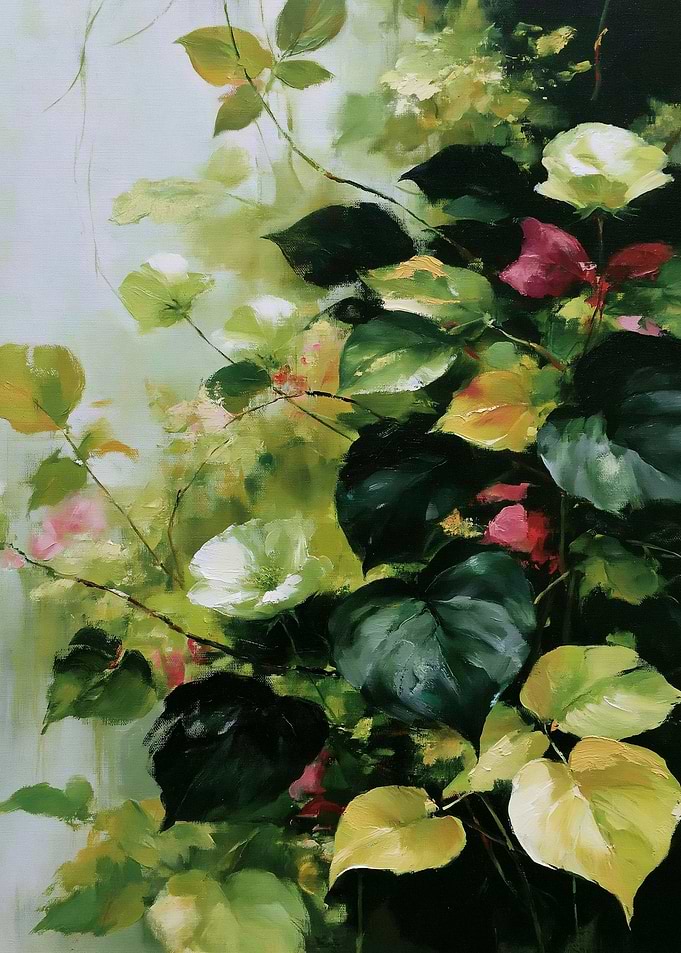 Impressionistic Floral Painting