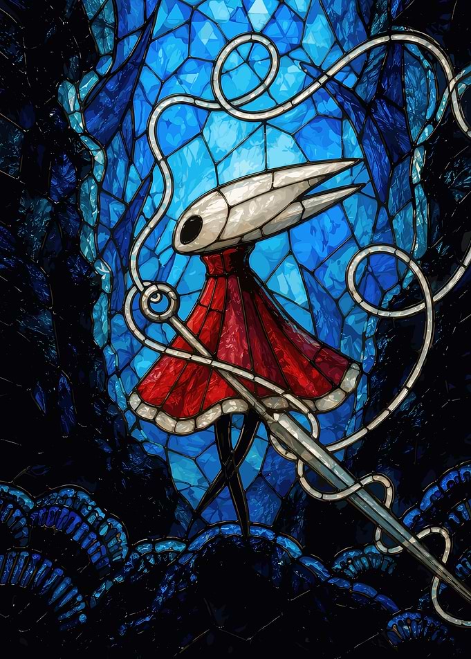 Hornet Stained Glass Art