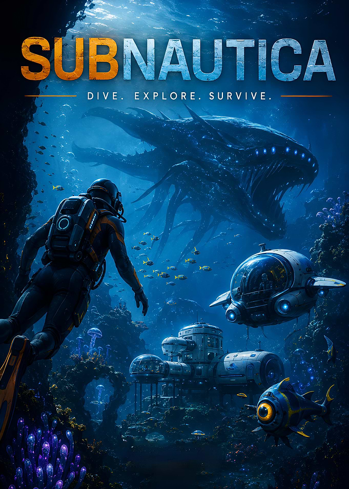 Subnautica Underwater Scene