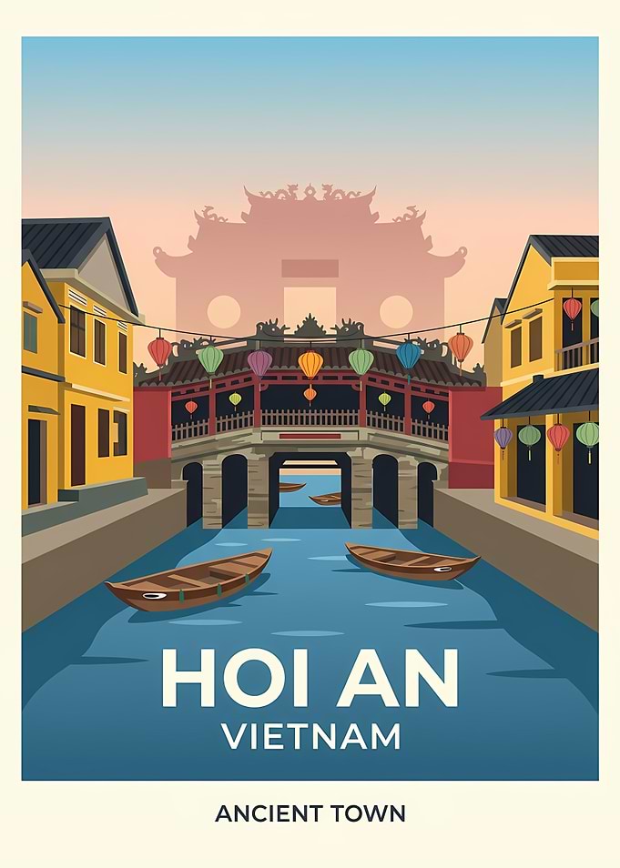 Hoi An Ancient Town Poster