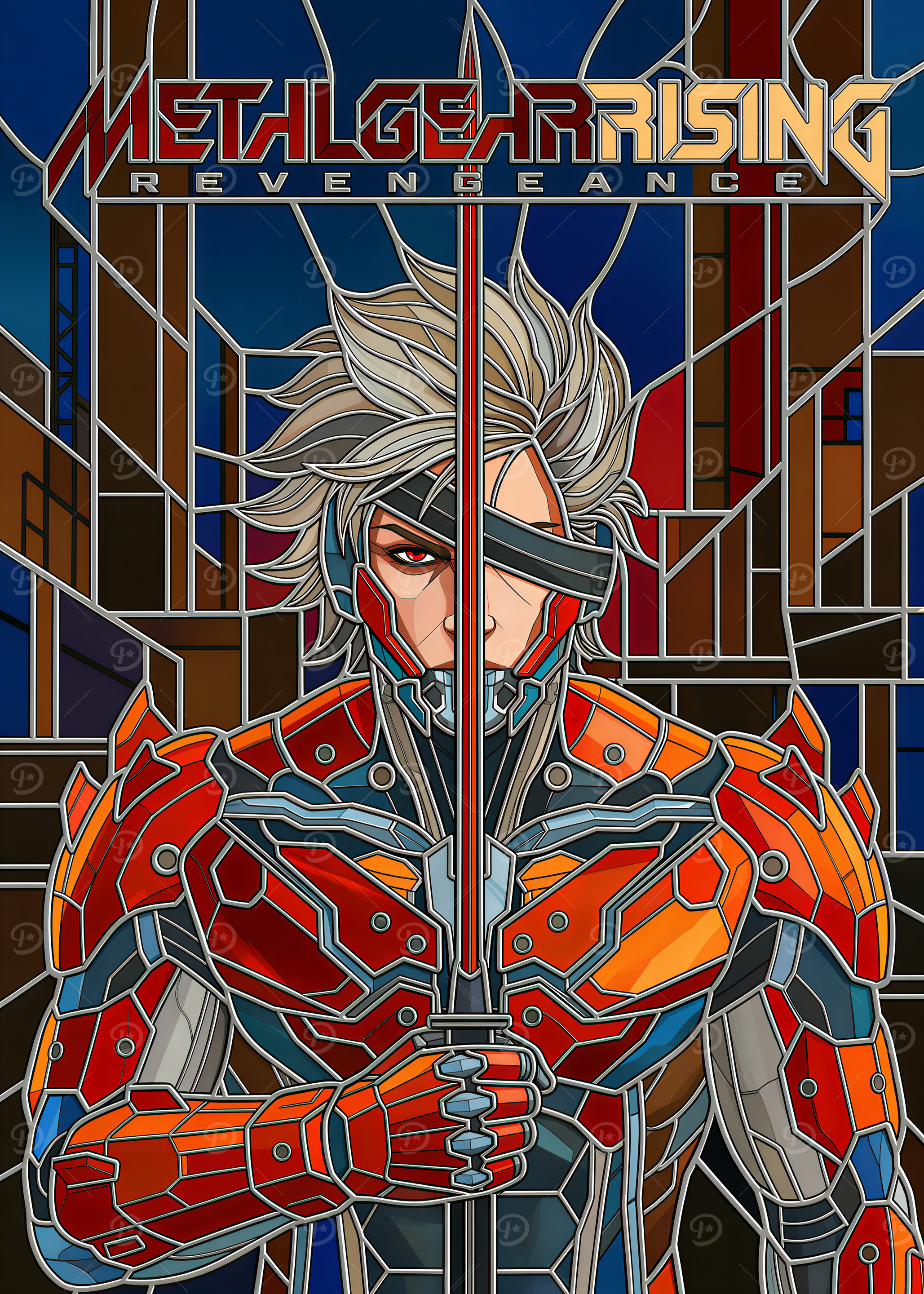 Metal gear rising Posters Online - Shop Unique Metal Prints