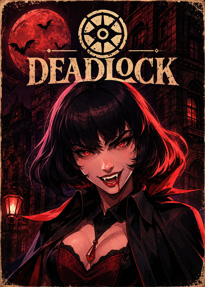 Deadlock Vampire Anime Poster