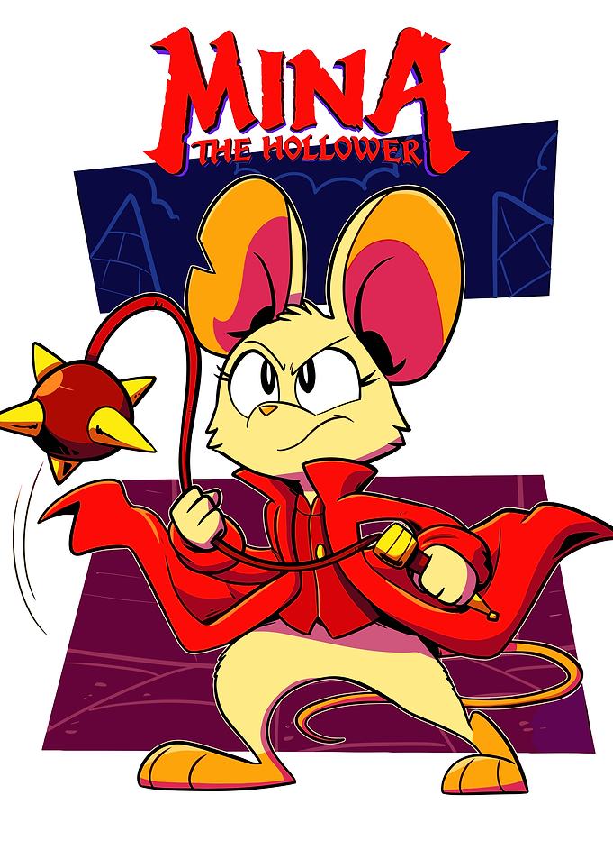 Mina the Hollower Mouse Character Art