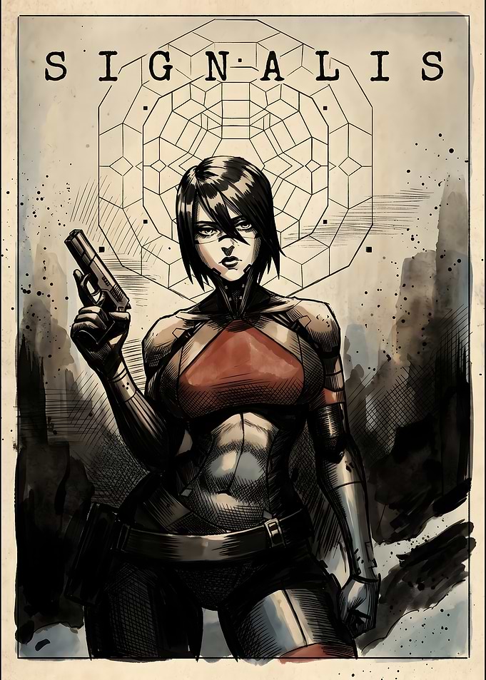 Signalis Game Poster