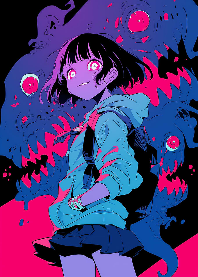 Girl with Monsters