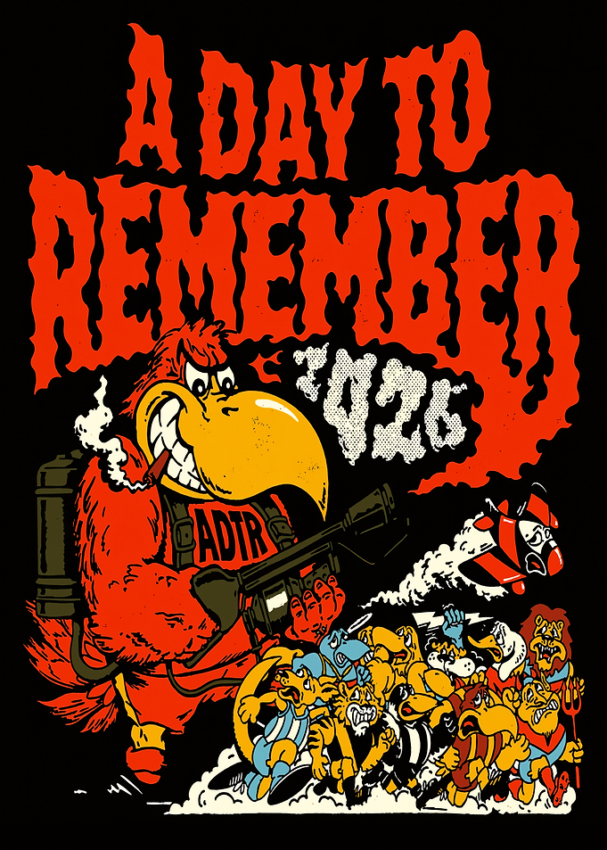 A Day To Remember Bird Mascot