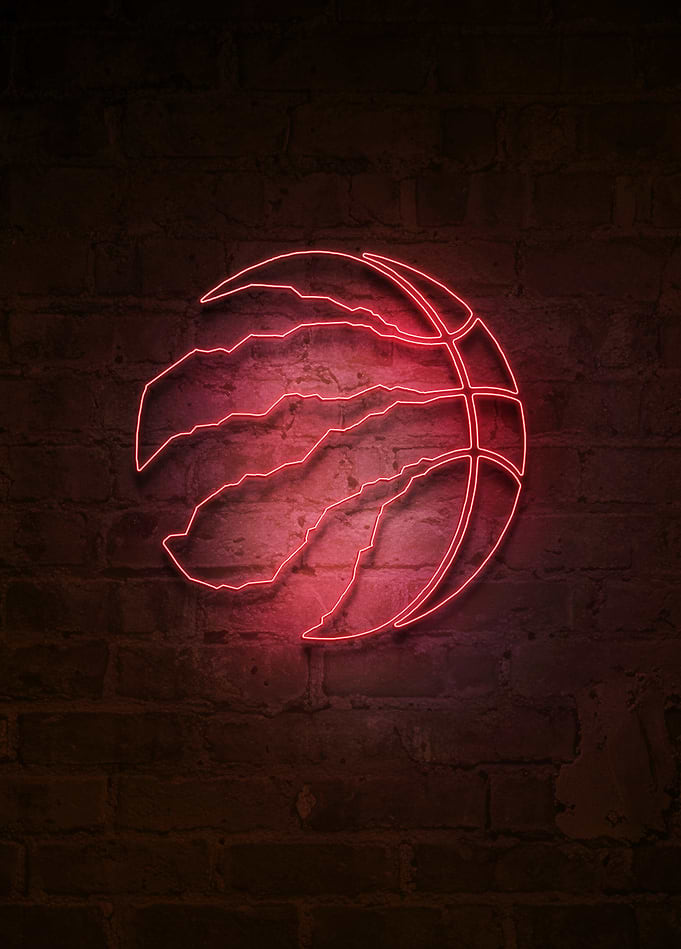 Toronto Raptors We The North Neon