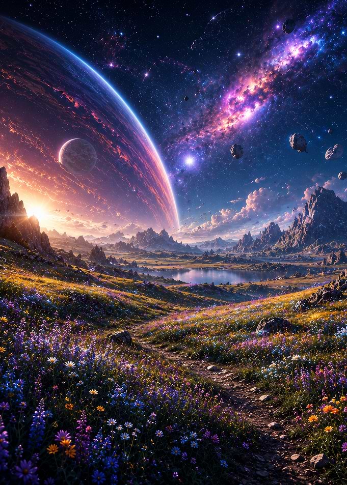 Space Fantasy Landscape