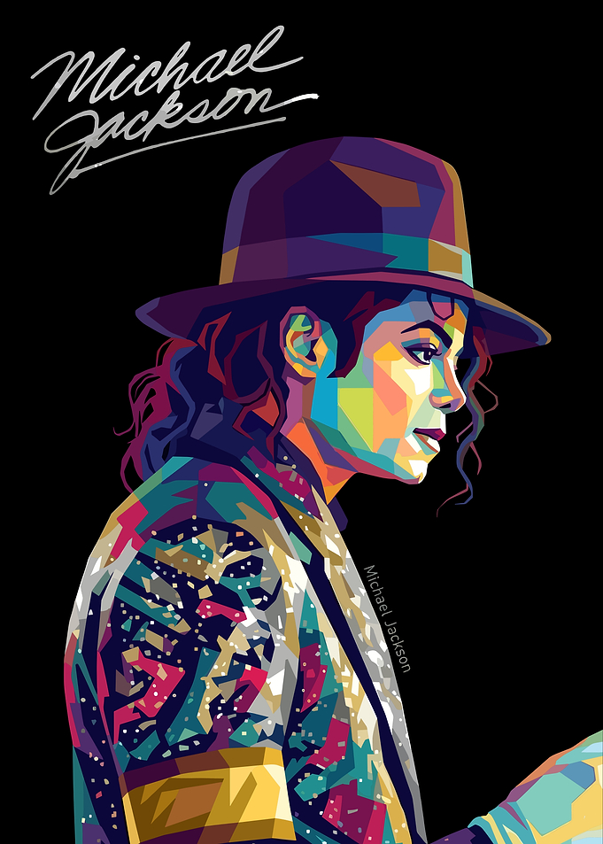 Michael Jackson Pop Art Portrait