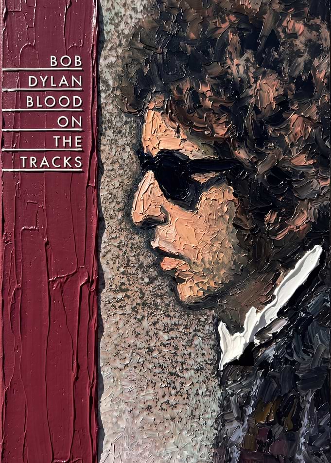 Blood on the Tracks Album Cover Painting Art