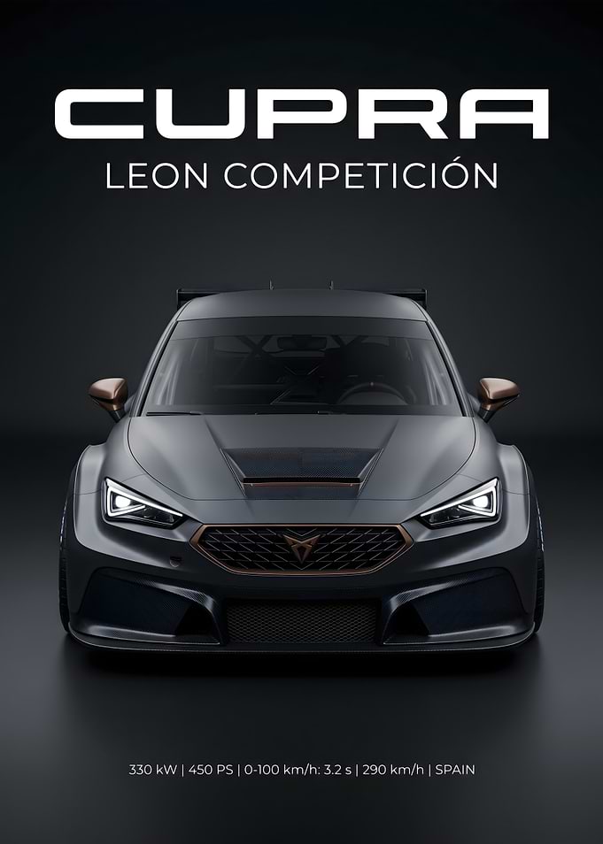 Cupra Leon Competición Car