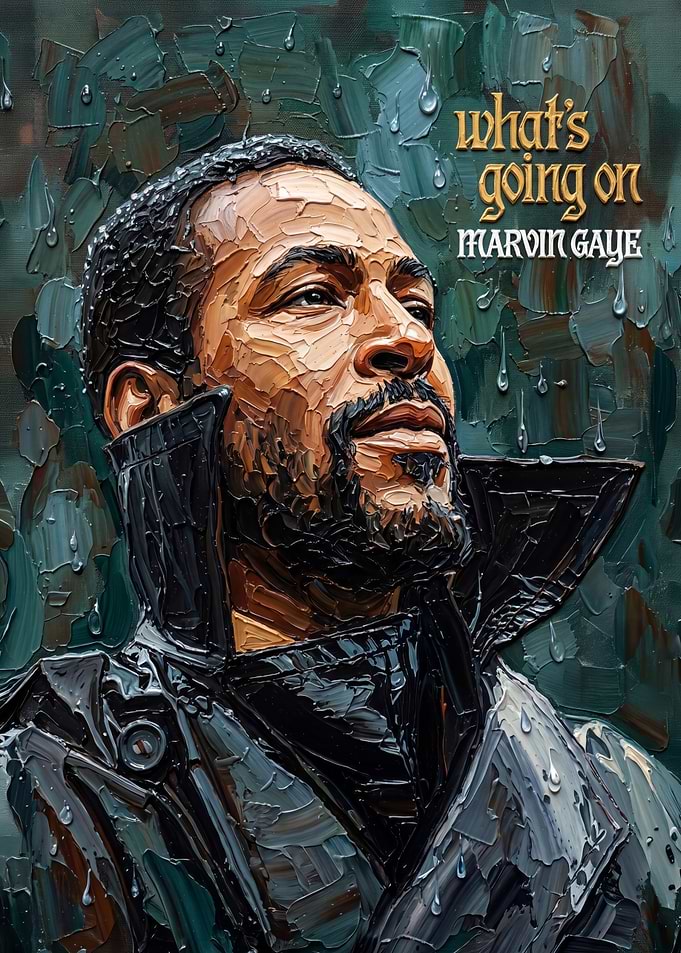 What's Going On Album Painting Cover Art