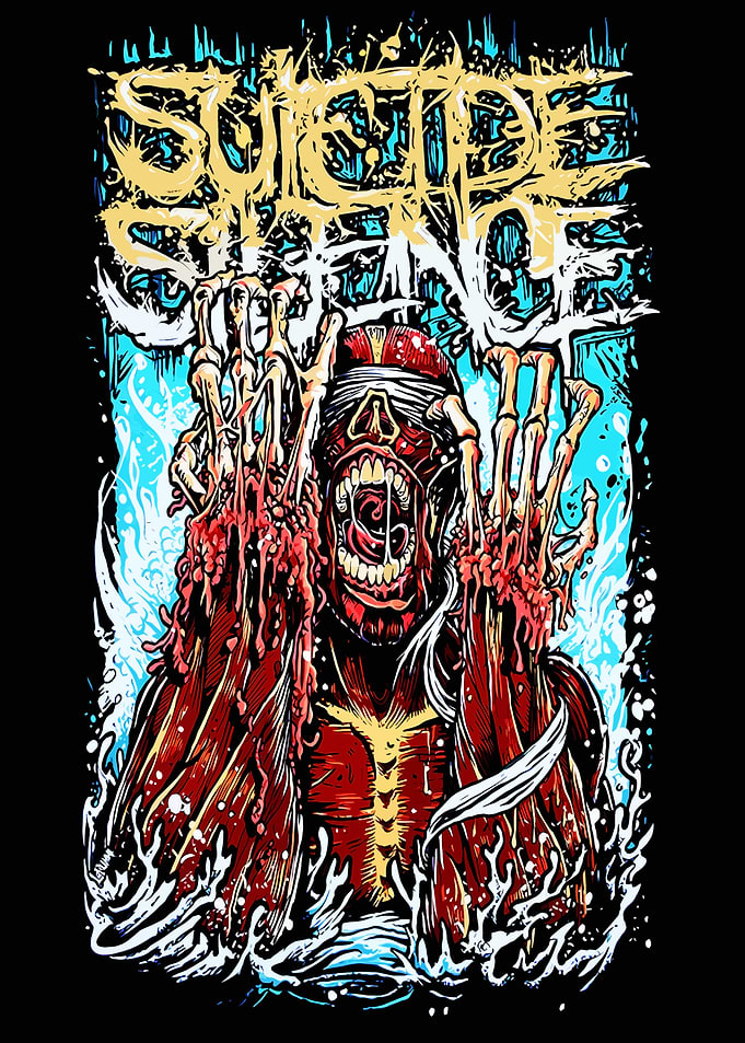 Suicide Silence Band Art