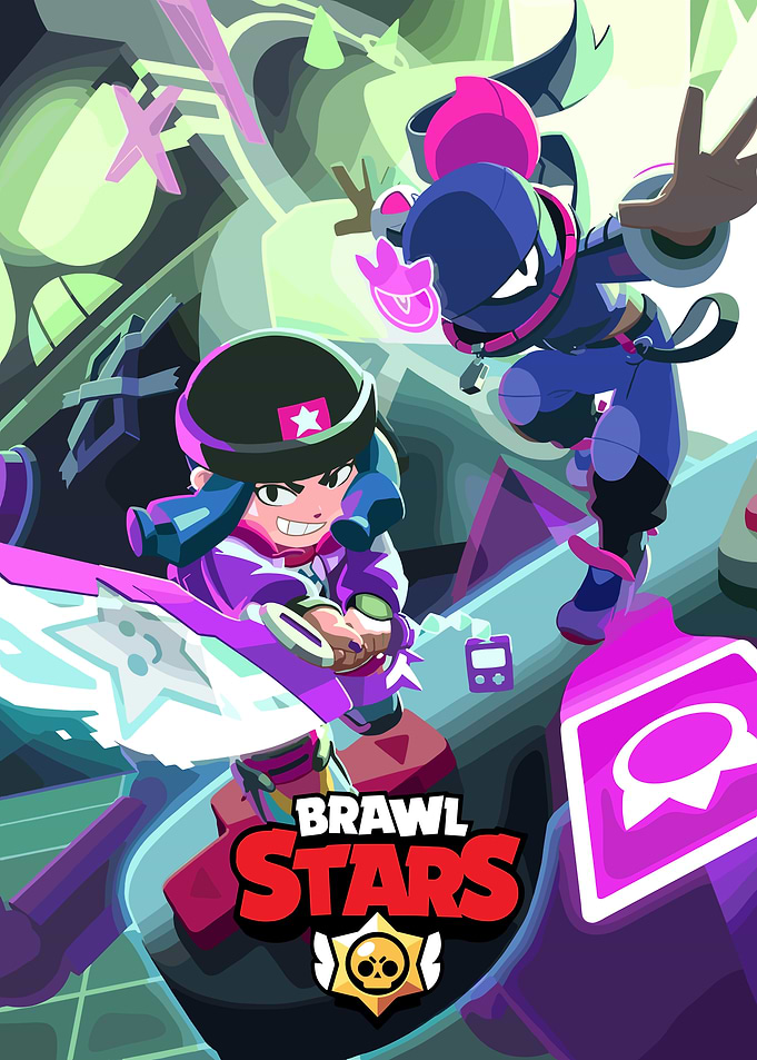 Brawl Stars Characters in Action