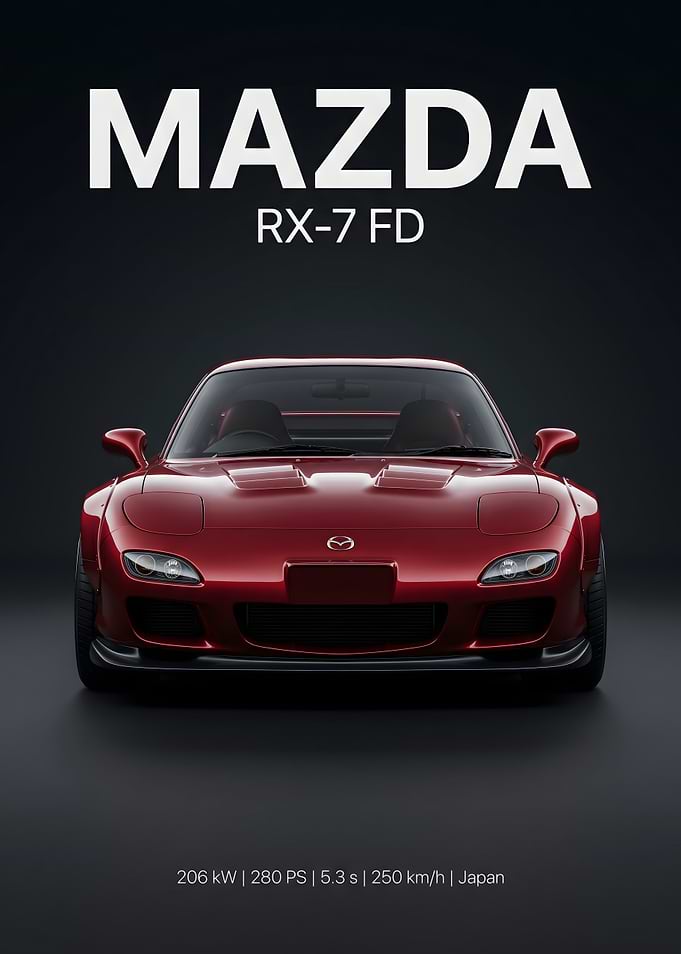 Mazda RX-7 FD Sports Car