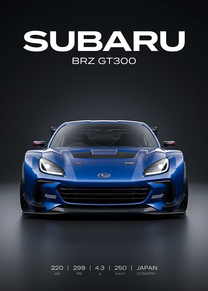 Subaru BRZ GT300 Race Car