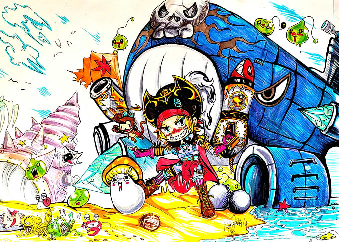 Maplestory pirate inked