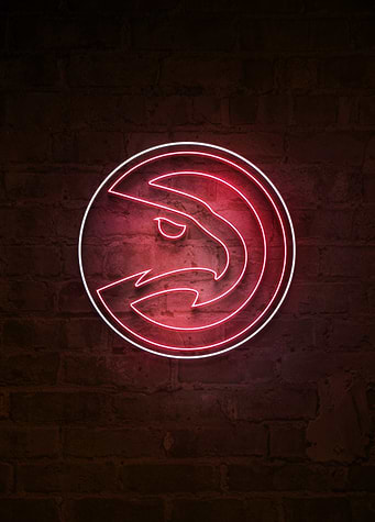 Atlanta Hawks True To Atlanta Neon