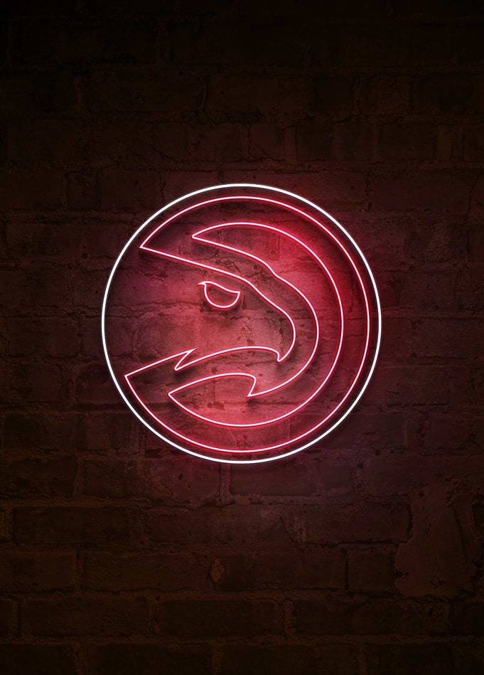 Atlanta Hawks True To Atlanta Neon