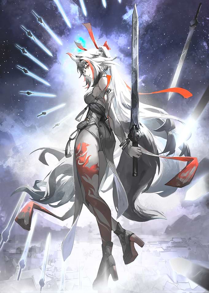 Girl with Swords