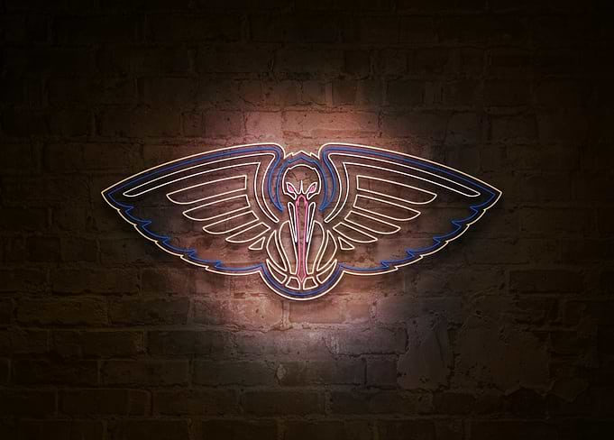 New Orleans Pelicans Crescent City Neon