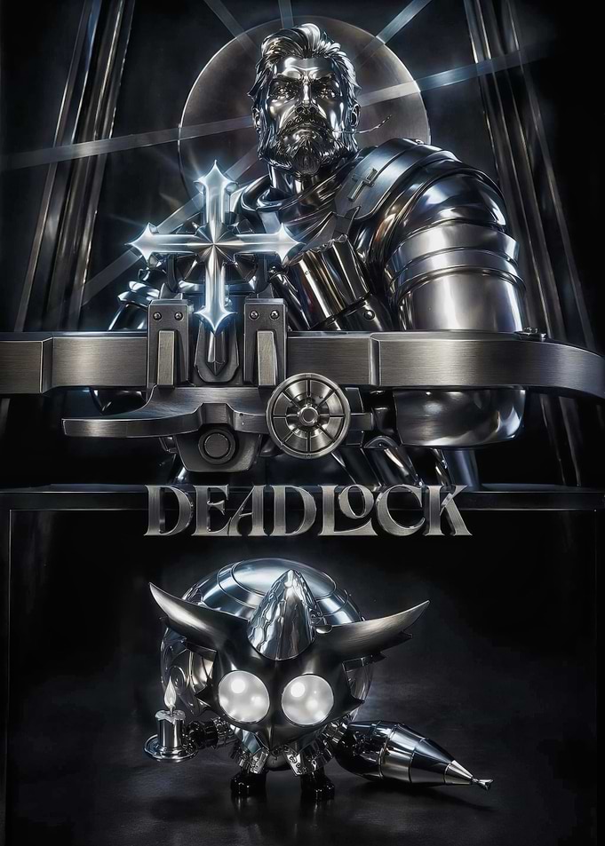Deadlock Sci-Fi Character and Robot