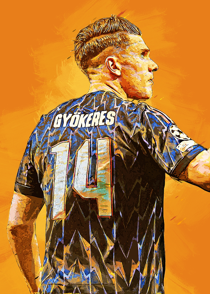 Gyokeres 14 Football Jersey