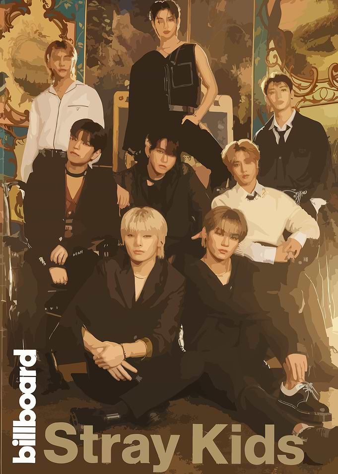 Stray Kids Billboard Cover