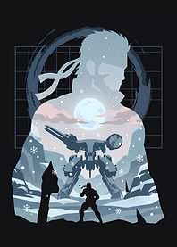 Metal Gear Solid Winter Scene