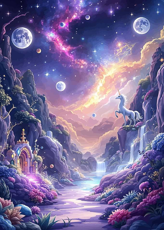 Magical Unicorn in a Cosmic Landscape