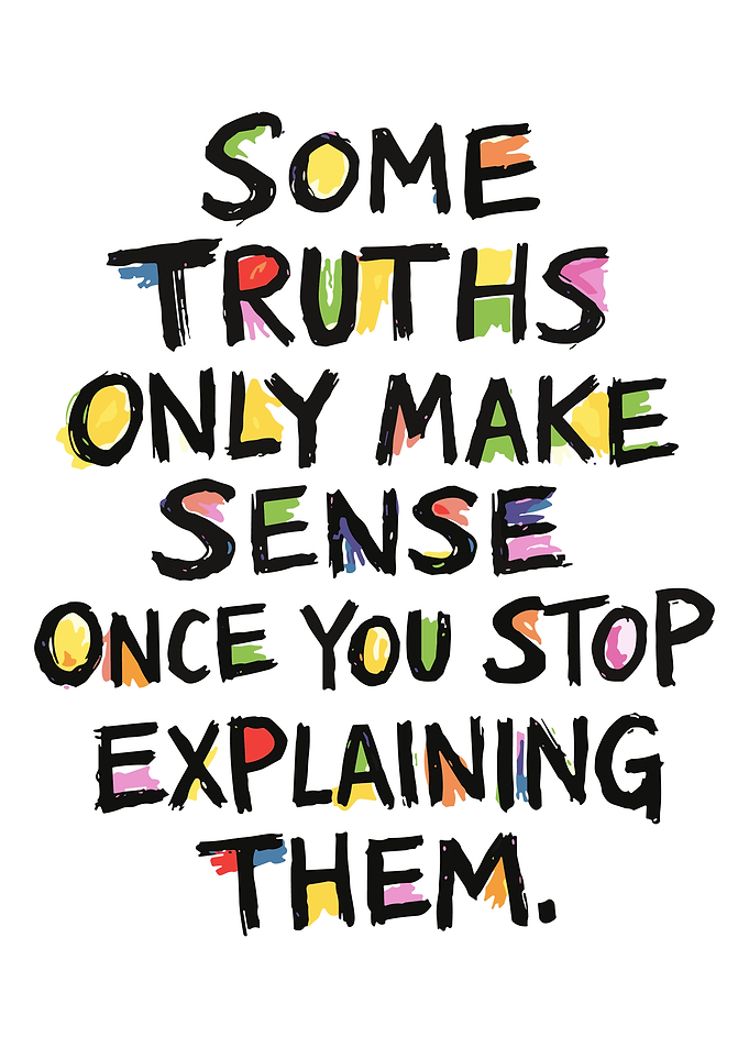 Motivational Quote Typography Poster Colorful Hand Drawn Inspirational Wall Art
