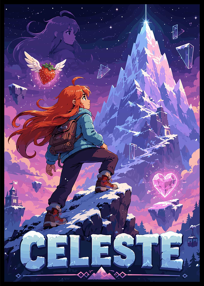 Celeste Game Poster