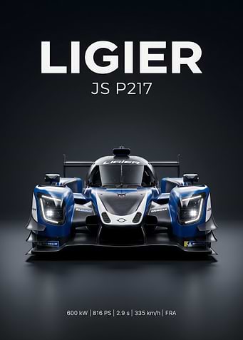Ligier JS P217 Race Car