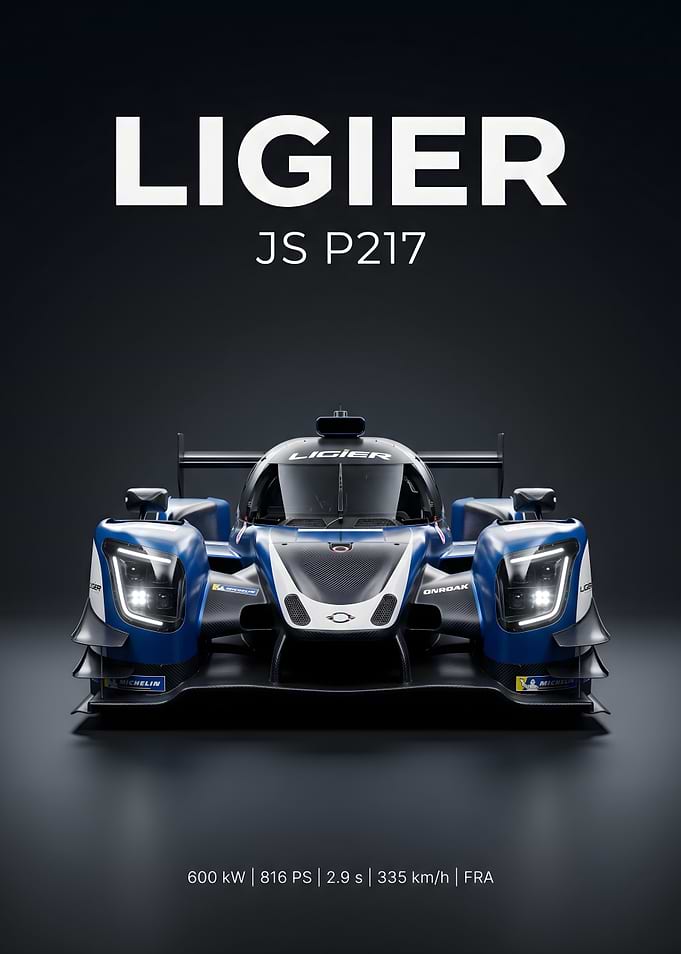 Ligier JS P217 Race Car