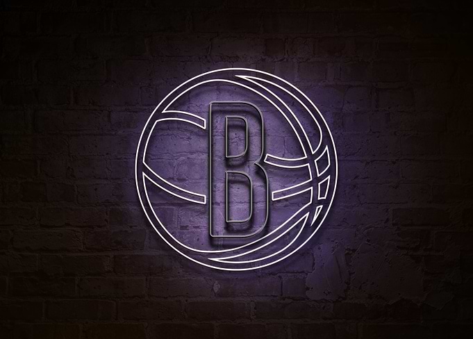 Brooklyn Nets Borough Neon