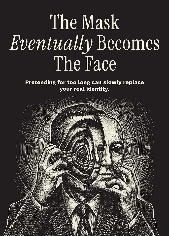 The Mask Eventually Becomes The Face