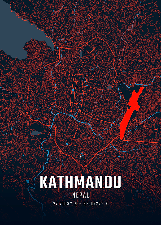Kathmandu City Map