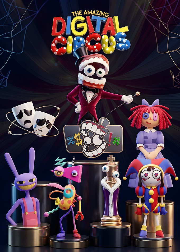 The Amazing Digital Circus Characters