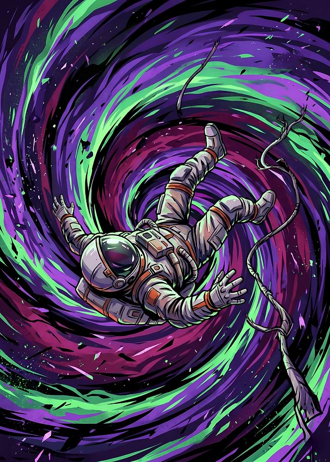 Lost in the Cosmic Vortex