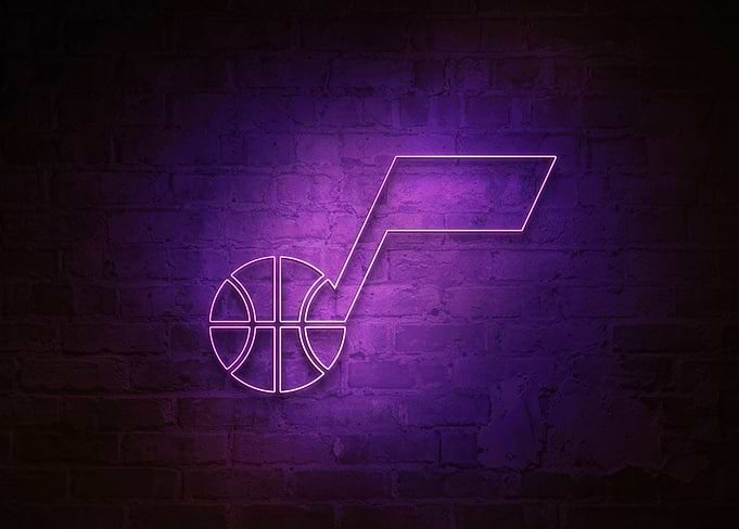 Utah Jazz Salt Lake Neon