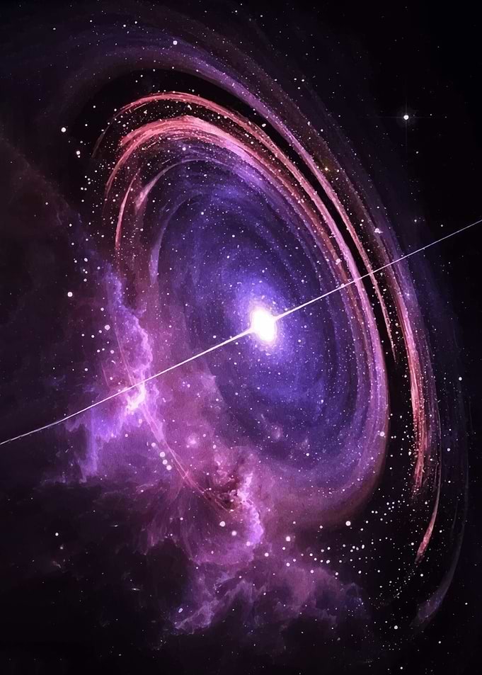 Cosmic Phenomenon with Galactic Swirls