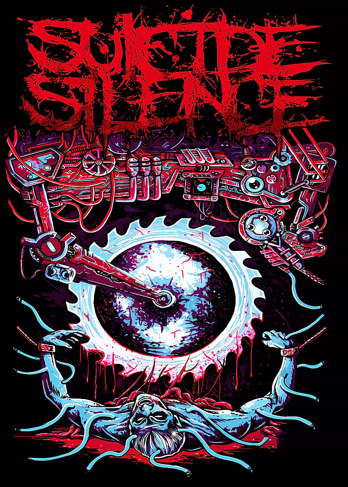 Suicide Silence Band Art