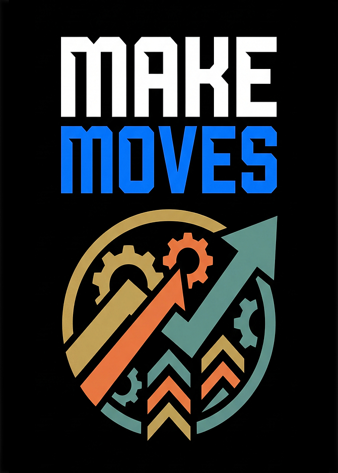 Make Moves motivational graphic