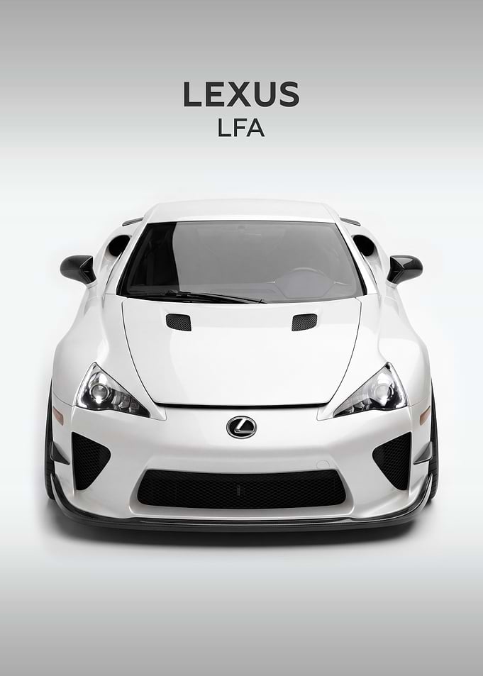 Lexus LFA Front View